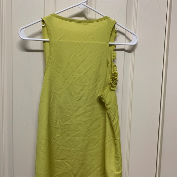 Lush Yellow Racerback Tank - Picture 2 of 2